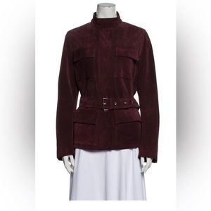 Suede Belstaff utility jacket XL/US12/IT48